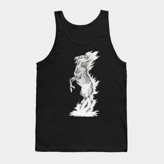 Ink Nightmare Tank Top by charamath